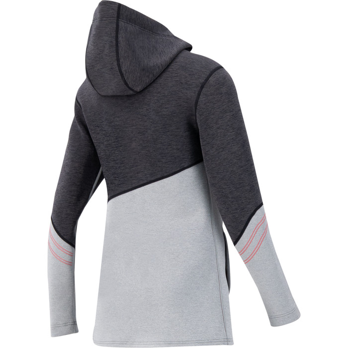 2023 Prolimit Womens Oxygen Wetsuit Hoody 05055 - Black / Grey